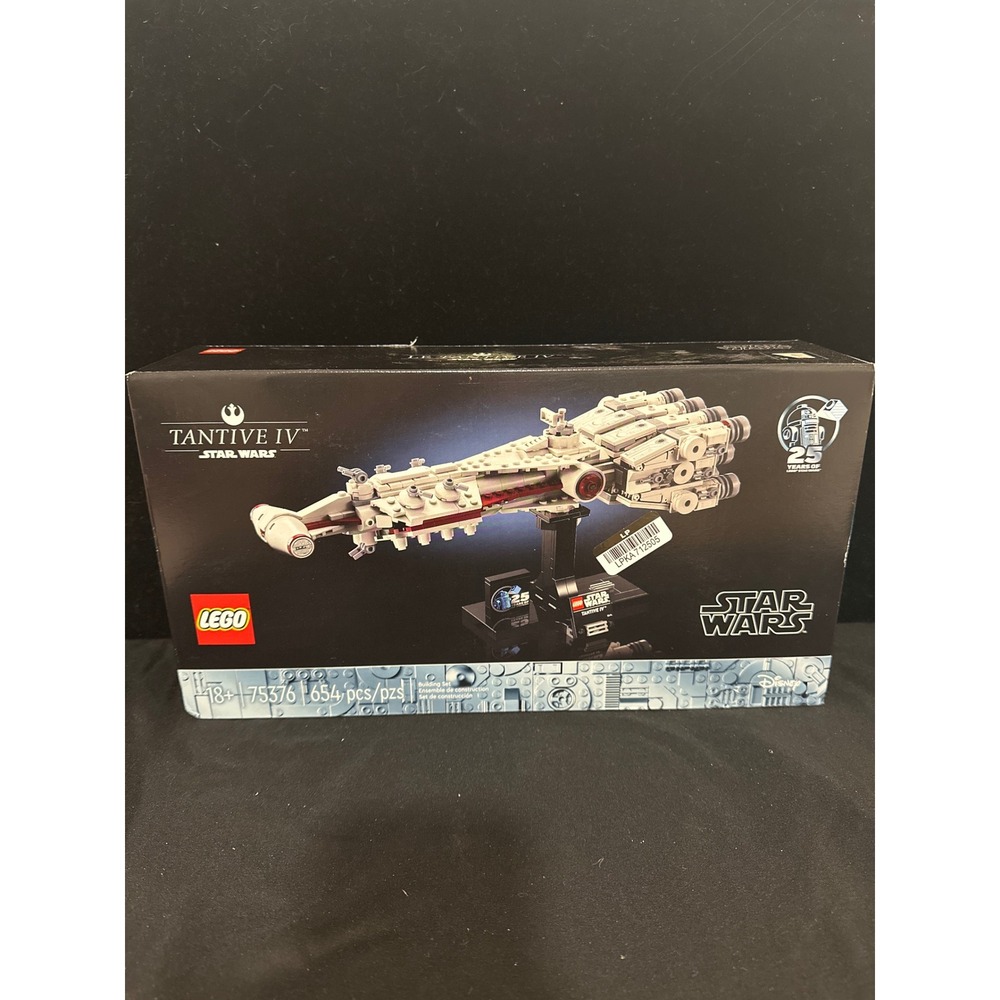 LEGO Star Wars Tantive IV 75376 25th Anniversary Building Set 654 Pieces NEW